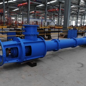 90KW 2100M3/H 9M Head Vertical Turbine Pump in Thailand